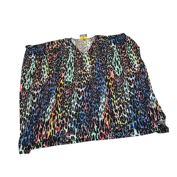 Carla Christoph Houston Vibrant Caftan Tunic One Size Tunic - Picture 1 of 4